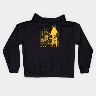 Samurai Warrior in Summer Kids Hoodie